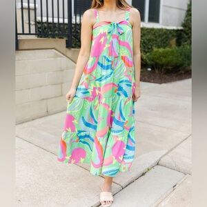 Michelle McDowell Floral Maxi Dress